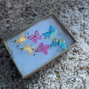 butterfly earrings